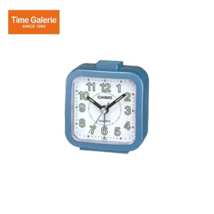Casio TQ-141-2 Light Blue Digital Desk Alarm Snooze Clock